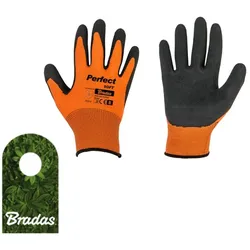 Gartenhandschuhe Schutzhandschuhe PERFECT SOFT Arbeitshandschuhe Latex Größe 10 BRADAS 1664