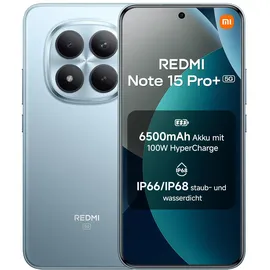 Xiaomi Redmi Note 15 Pro+ 5G 8 GB RAM 256 GB Glacier Blue