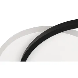 Novel GLANDALE 1 rund schwarz Aluminium