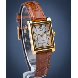 Casio Collection Braun 28 mm LTP-1234PGL-7AEG