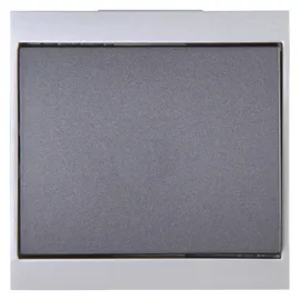 Kopp Kreuzschalter Malta silber/anthrazit