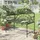 Outsunny Gartenbank 107 x 56 x 92 cm Schwarz