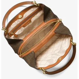 Michael Kors Kensington Shopper Canvas Brown/Black