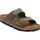 Birkenstock Herren Arizona Natural Leather Sandale (Größe 43, braun)
