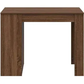 vidaXL Schreibtisch Eiche Braun