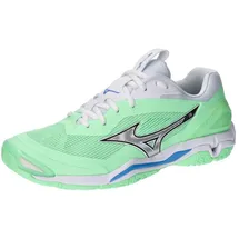 Mizuno Wave Stealth 6 Herren Neo Mint/Black/Frontier Blue 46