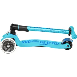 Micro Mobility Maxi Micro Deluxe faltbar LED bright blue