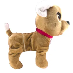 ChiChi Love Interaktives Plüschtier stehend Plüschhund Spielzeug Haustier Sto...