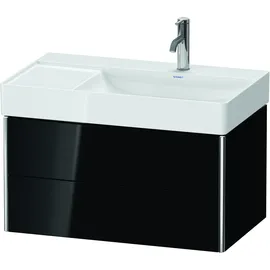 Duravit XSquare 78,4x46x39,7cm, 2 La, B r, wandhängend, sw hgl