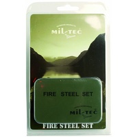 Mil-Tec Feuerstahl-15275000 Oliv Einheitsgröße