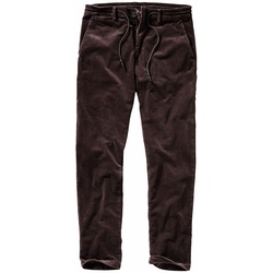 Mey & Edlich Herren Chino-Hose Tapered Fit Braun einfarbig - 27