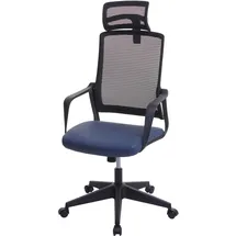 MCW J52 Kunstleder Blau-Grau