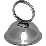 Olympia Menühalter Edelstahl mit Ring
