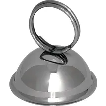 Olympia Menühalter Edelstahl mit Ring