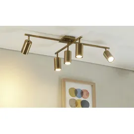 Trio Marley 5-flammig altmessing