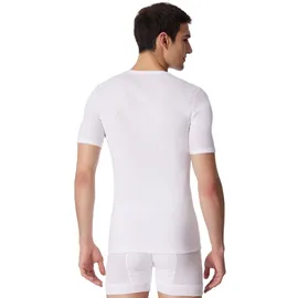 SCHIESSER Unterhemd Essentials Feinripp Weiß 5