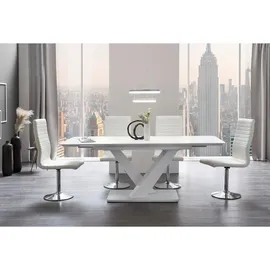 SalesFever Esstisch 173 x 77 x 90 cm weiß