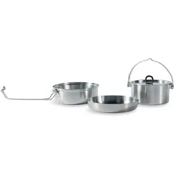 TATONKA Geschirr Camp Set Large, Silber, ONE SIZE