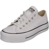 Converse Chuck Taylor All Star Platform Low Top White/Black/White 36