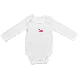 Schlummersack Bio Baby-Bodys langarm 3er-Pack in pink | Gr.: 92