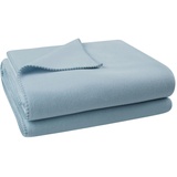 Zoeppritz Soft-Fleece Decke 160 x 200 cm azur