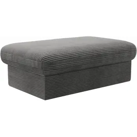sit&more Polsterhocker Moreno 90 x 43 x 60 cm Grau