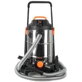 Coil Teichschlammsauger, Schlammsauger, Poolreiniger Staubsauger, Teichreiniger, Tank (35l), Saugleistung: 18 KPa, + Entwässerungspumpe 600W, 1400W