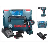 Bosch GSB 18V-90 C Professional Akku Schlagbohrschrauber 18 V 64 Nm Brushless + 2x Akku 2,0 Ah + Ladegerät + L-Boxx