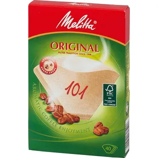 Melitta 101 Original Kaffeefilter naturbraun 40 St.
