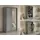 MKS Schiebetürenschrank DIANA 120 x 216 x 61 cm Grau