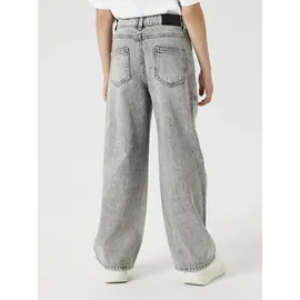 NAME IT 5-Pocket-Jeans NAME IT "NKFROSE für Mädchen mit Destroyed-Effekt und hohem Bund", Mädchen, Gr.
