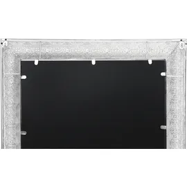 Beliani Wandspiegel Silber 65 x 65 cm