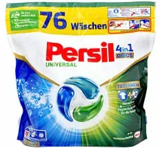 Persil 4in1 Discs Universalwaschmittel P76DU , 1 Packung = 76 Waschpods à 17 g