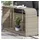 vidaXL Regal 2 Stk. Hellgrau