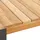 Zebra Technologies Tischplatte 100x220 cm Holz Teak