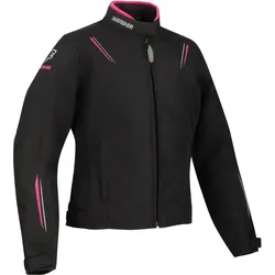 Bering Meryll Kid wasserdichte Mädchen Motorrad Textiljacke, schwarz, Größe 150