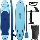 Explorer SUP-Board 320 (mit Paddel, Pumpe und Transportrucksack) 320 x76 x 15 cm blau