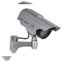 Gravidus Solar Sicherheitskamera Kamera Attrappe Dummy mit LED