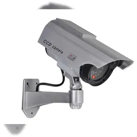 Gravidus Solar Sicherheitskamera Kamera Attrappe Dummy mit LED