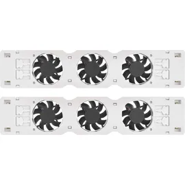 EMOS Heizung-Ventilator DUO 2 Stück Luftdurchfluss 36 m3/h