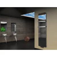 Szagato Badheizkörper mit Spiegel Design Montevideo 3 (Spiegelfront) 180x47cm