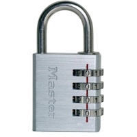 Master Lock Vorhangschloss 7640 EURD Zahlenschloss, 40 mm, Aluminium Finish, SB