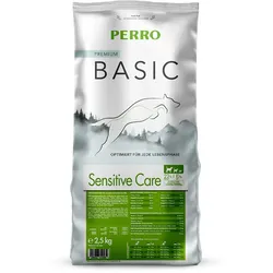 Perro Basic Sensitive Care - glutenfreies Trockenfutter Hund Futter 2,5 kg