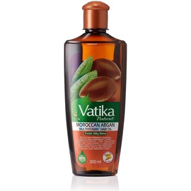 Vatika Naturals Dabur Vatika ARGAN Enriched Hair Oil - Exotic Shine & Softness (Haaröl angereichert mit Arganöl) 200ml
