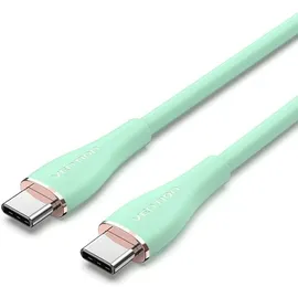 Vention USB-C-Kabel, Stecker auf Usb Typ C 100 W Schnellladekabel 480 Mbps Grün