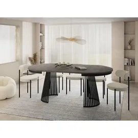 WFL GROUP Naro Ø 120 cm dunkelgrau