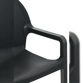 CLP Diva Gartenstuhl 57 x 53 x 84 cm grau