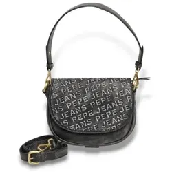 Pepe Jeans für Damen. PL031592 Crisha Maos Ledertasche schwarz (OSFA), Lässig
