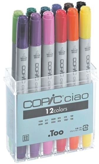 12er-Set COPIC® Ciao Layoutmarker, COPIC® Ciao