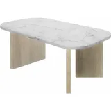 Gami Couchtisch HILLABY Braun MDF 105 x 38,2 x 112 cm